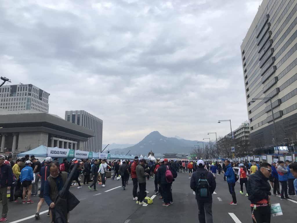 seoul marathon - just arrived