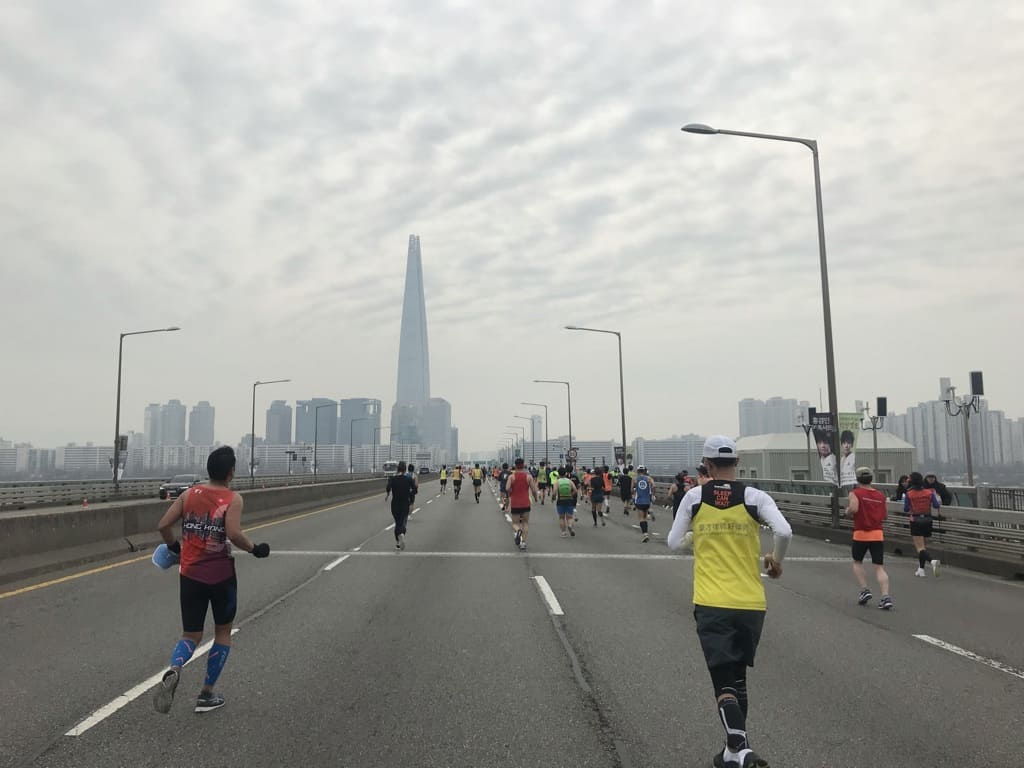 seoul marathon - Jamsil Daegyo