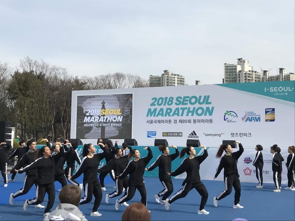 seoul marathon - dance